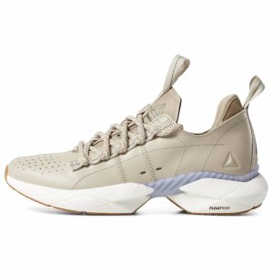 Reebok Sole Fury Floatride Freizeitschuhe Damen - Beige/Weiß - DE 837-BRL